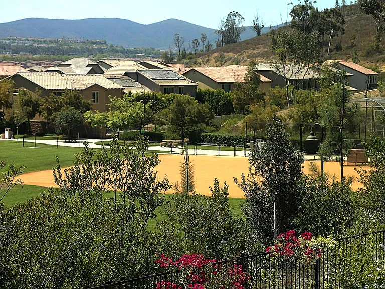 View of Baseball Field