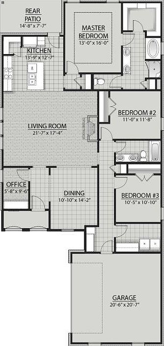 Rousseau III A - DSLD Homes