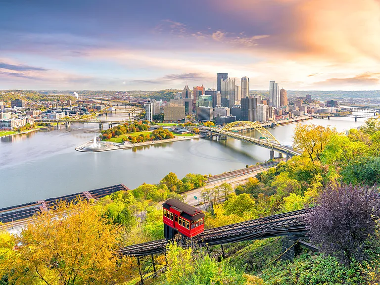 Nearby Duquesne Incline