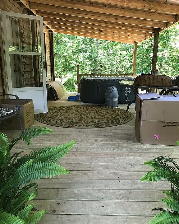 Deck off of living area