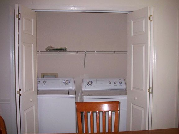 Laundry closet