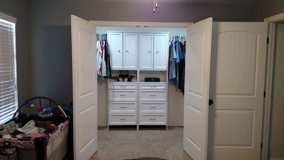 Master walk in closet