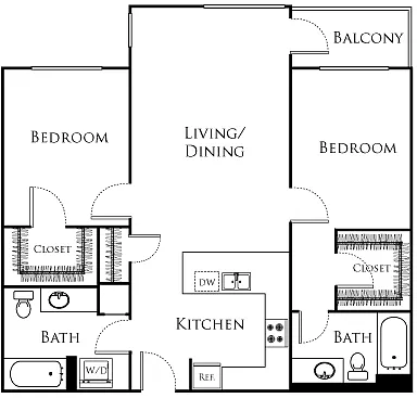 Floor plan B3