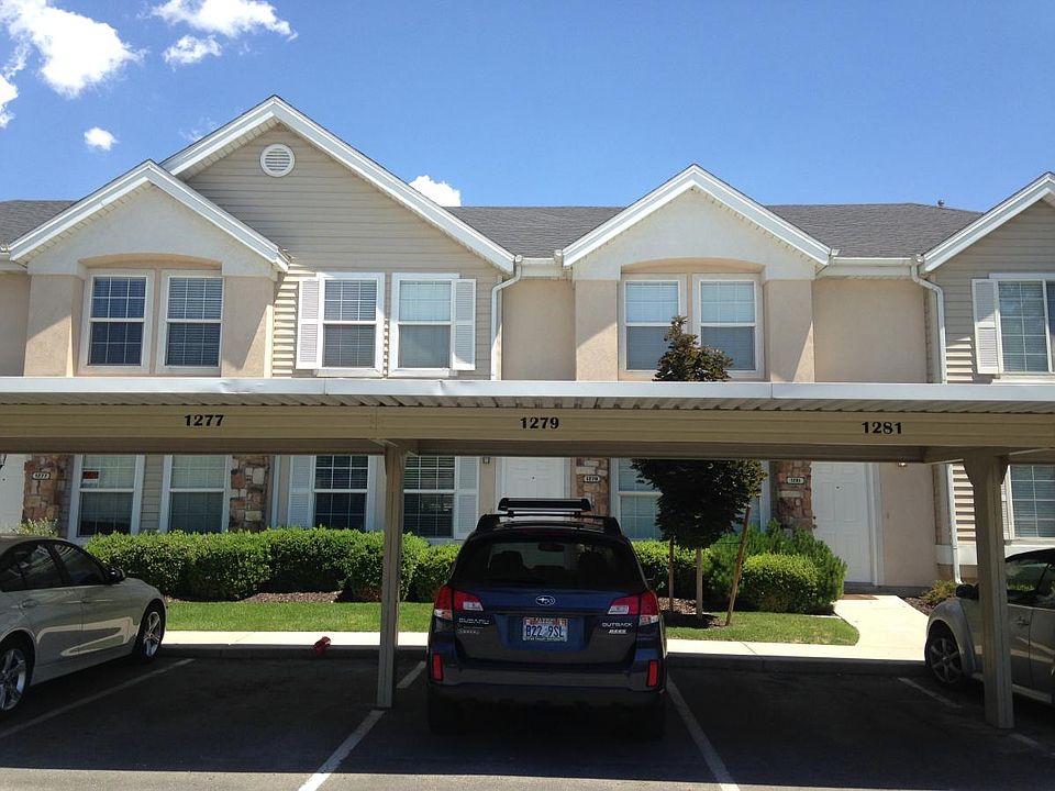 front of unit 1 covered parking space