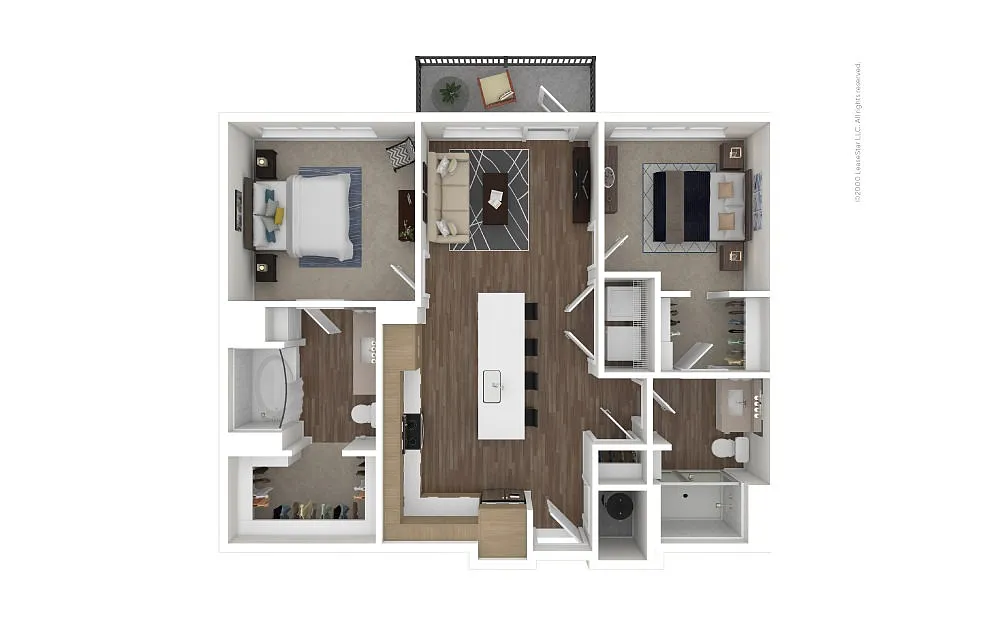 Floor plan B3 Upper Deck