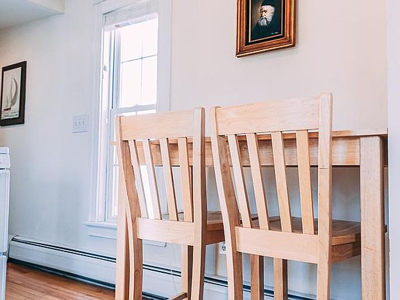 Two seat dining area