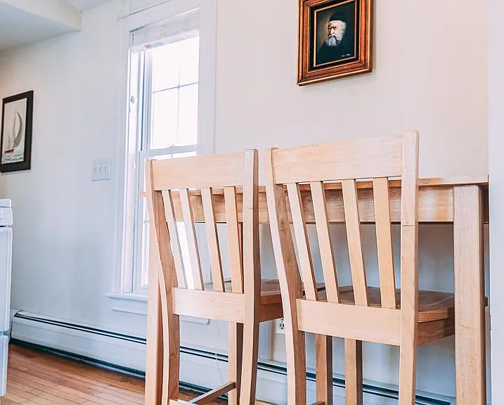 Two seat dining area