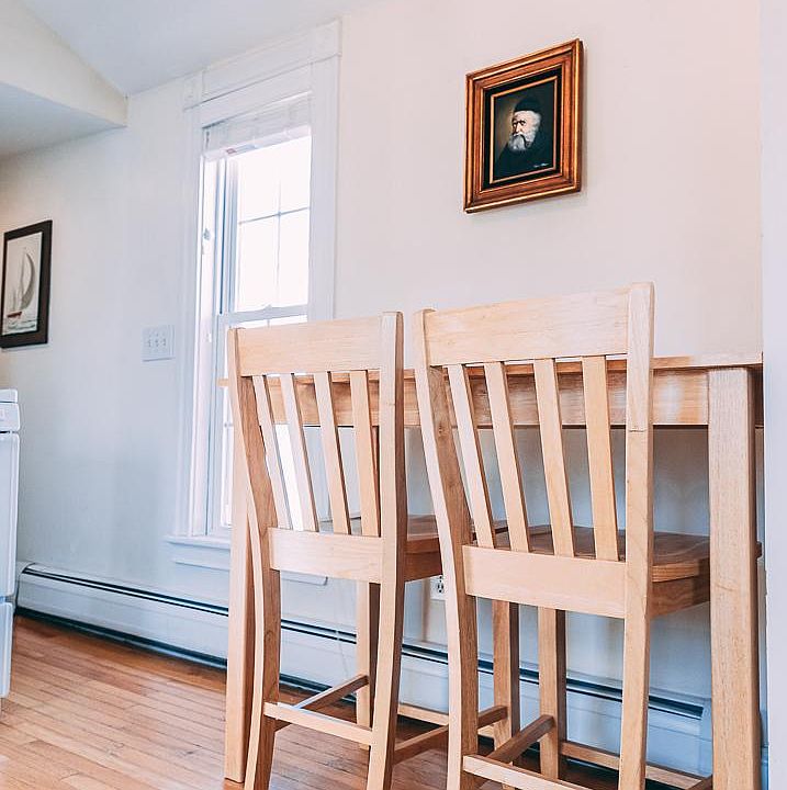 Two seat dining area