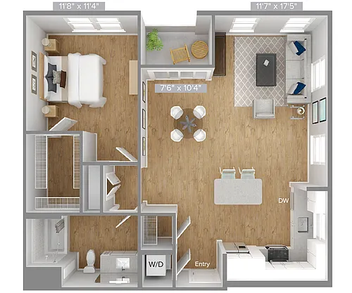Floor plan A6