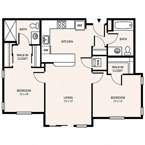Floor plan B3