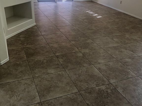 Large great room opening to patio