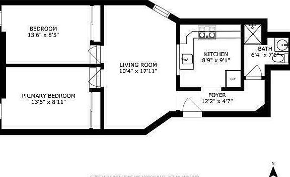2nd image of 305 E 105th St #12