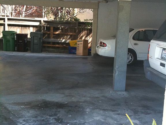 covered parking one spot included