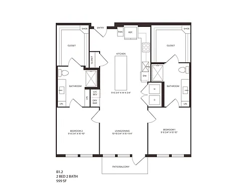 Floor plan B12