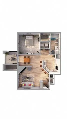 Floor plan A1B