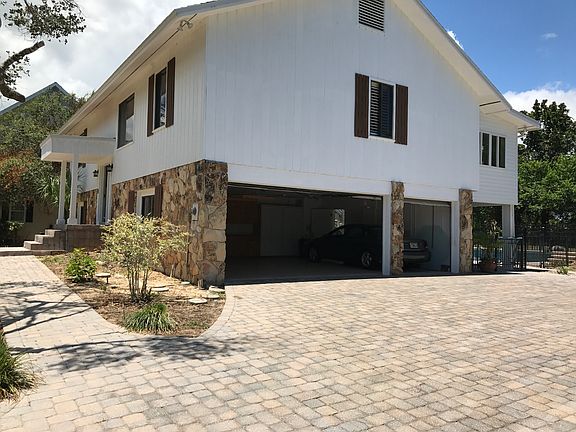 Full three car garage