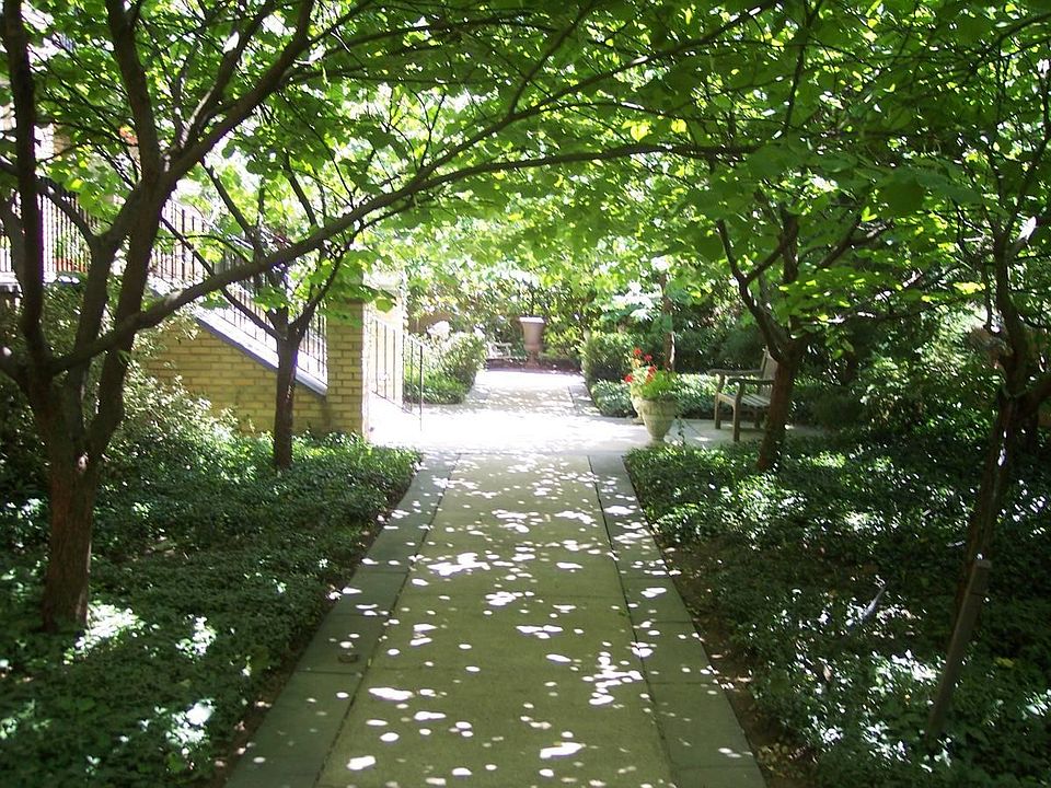 Walkway to Garages