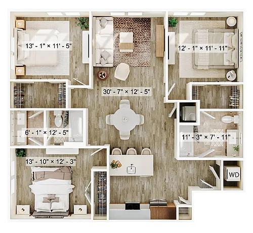 Floor plan Goddess