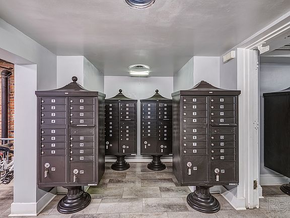 In-house mailboxes to protect from the outside elements!