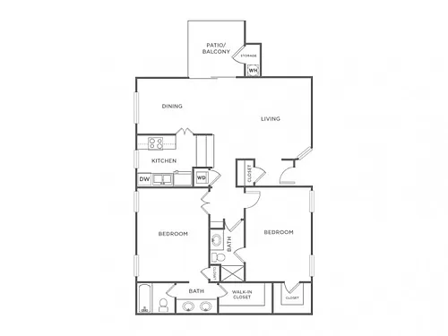 Floor plan 2A - Sophisticated