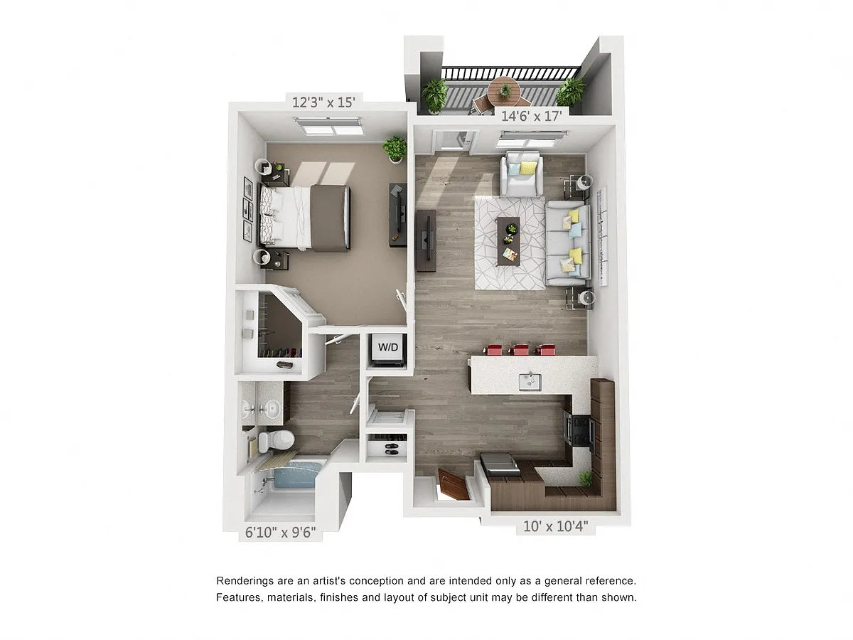 Floor plan City Creek