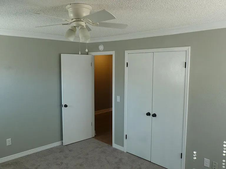 All four bedrooms have large closets