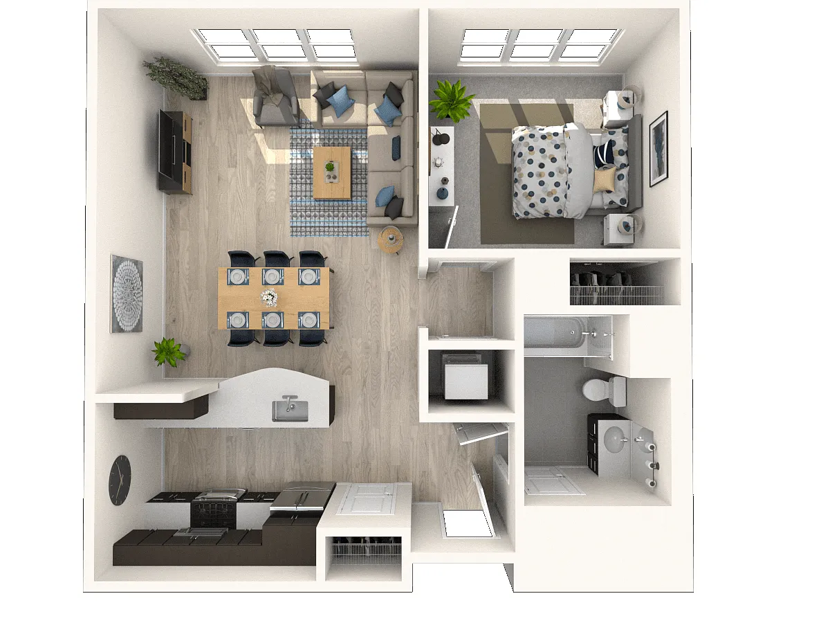 Floor plan A12R