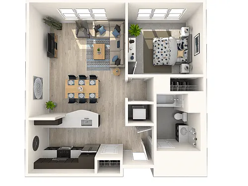 Floor plan A12R