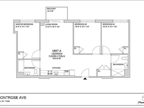 2nd image of 188 Humboldt St #4T