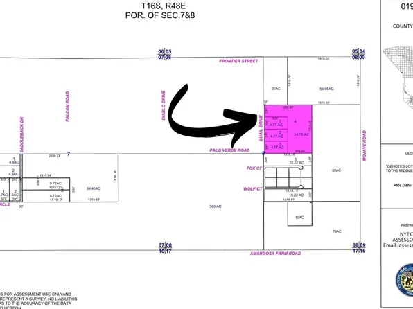 2721 N Quail Dr, Amargosa Valley, NV 89020