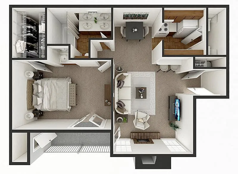 Floor plan Embassy