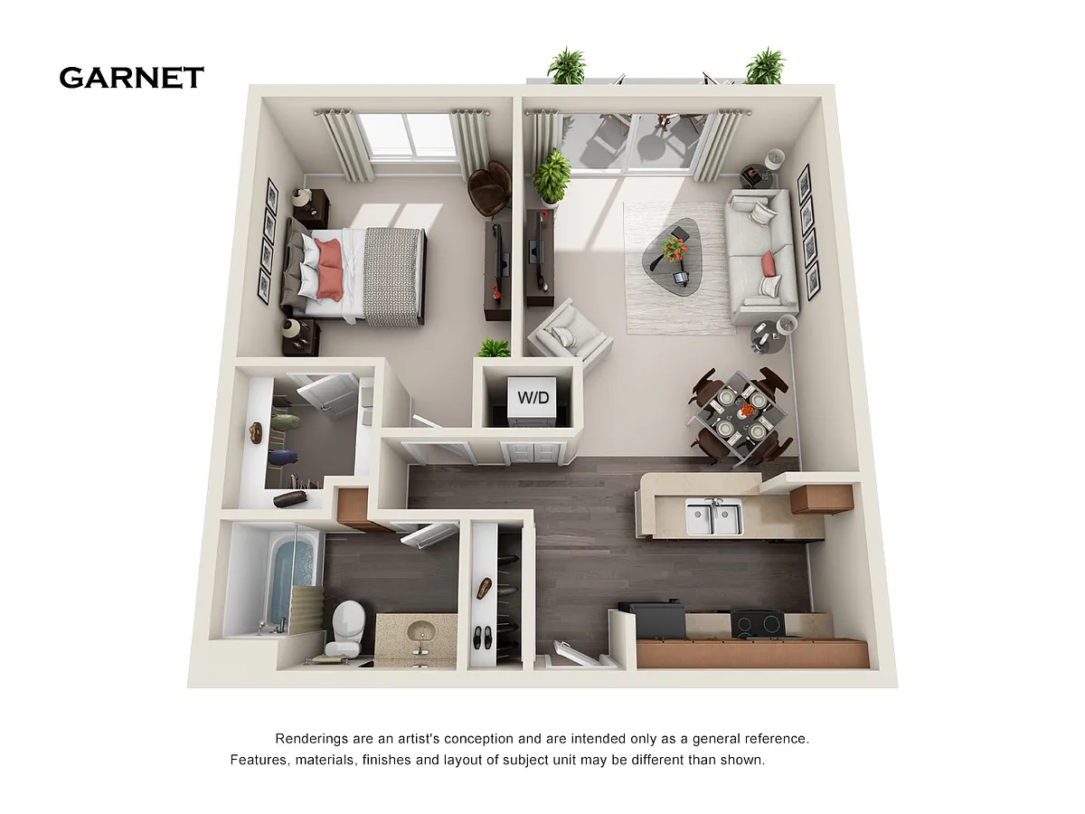 Floor plan CC-Garne