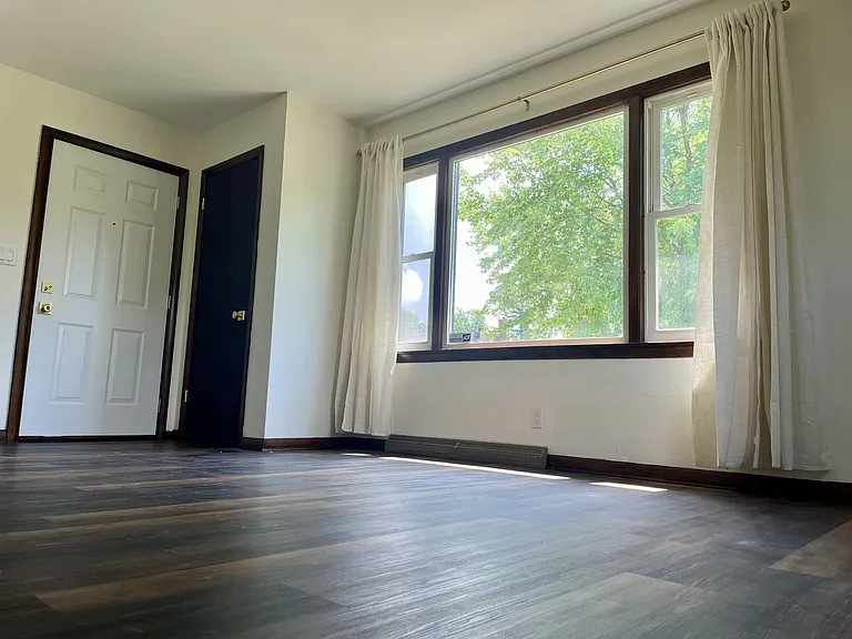 Family room and coat closet.