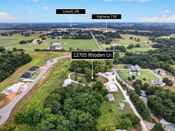 12705 Rhoden Ln, Lowell, AR 72745