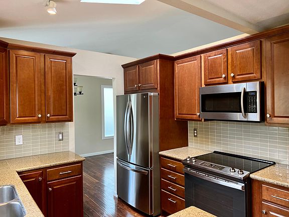 Kitchen with new appliances