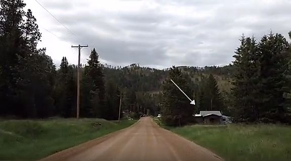 As driving in
