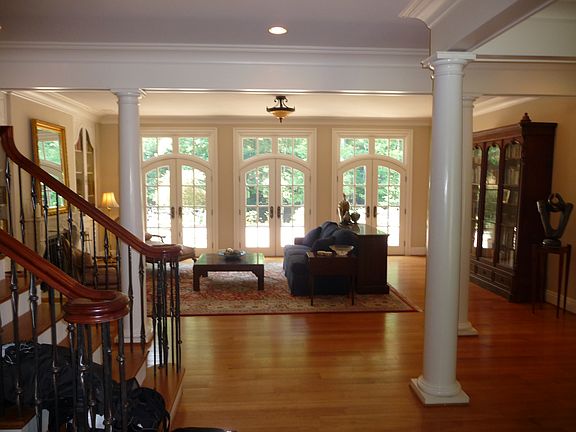 Living room/ entry view