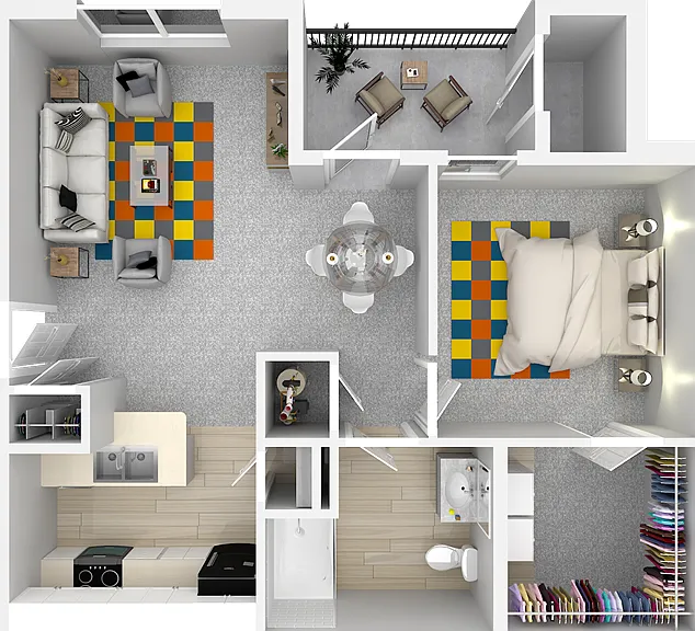 The Hub on Harris Apartment Homes — Photo 42