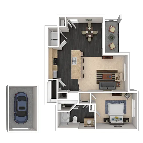 Floor plan The Monroe