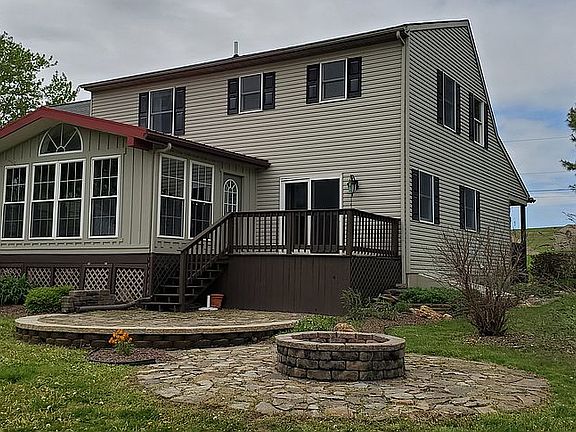 Patio and Fire Pit Area
