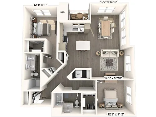 Floor plan BM15.3