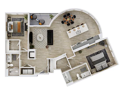 Floor plan B8