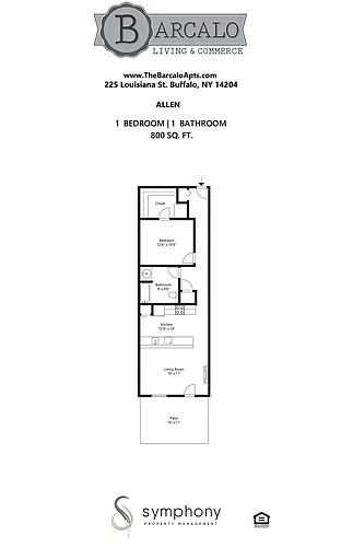 Floor plan Allen