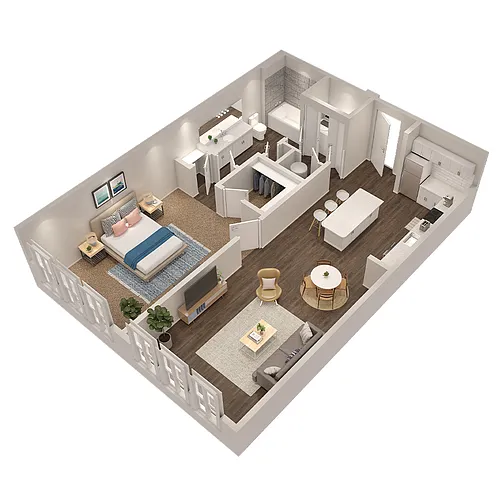 Floor plan Beresford