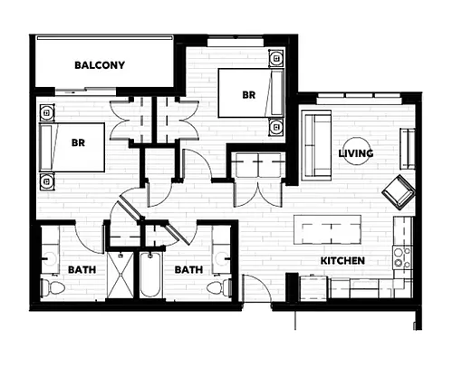 Floor plan Lantana