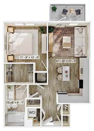 Floor plan March