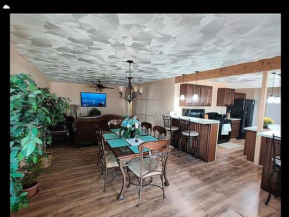 renovated living/dining area