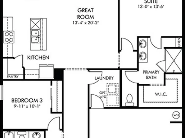 Bluebell Plan, Hampton Park - Classic Series