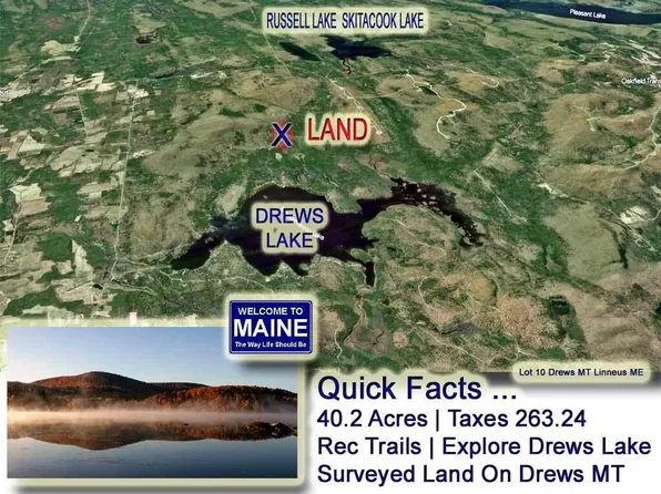 Lot 10 Drews MT Road, Linneus, ME 04730