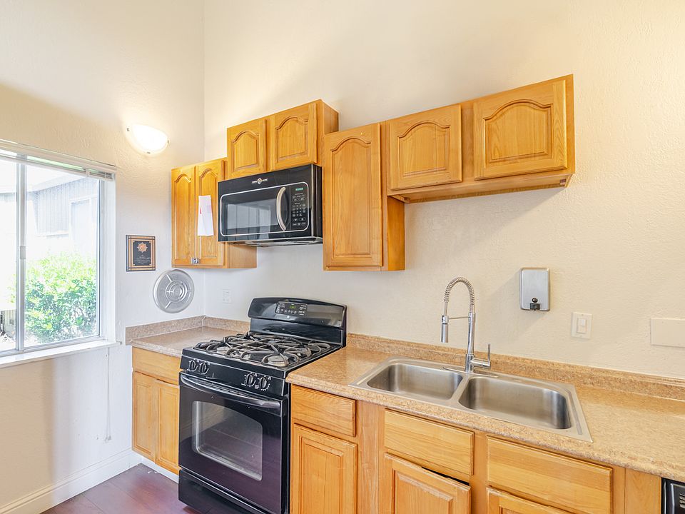 Modern kitchen with updated finishes.